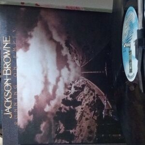 Vintage vinyl record Jackson Browne "Running On Empty"